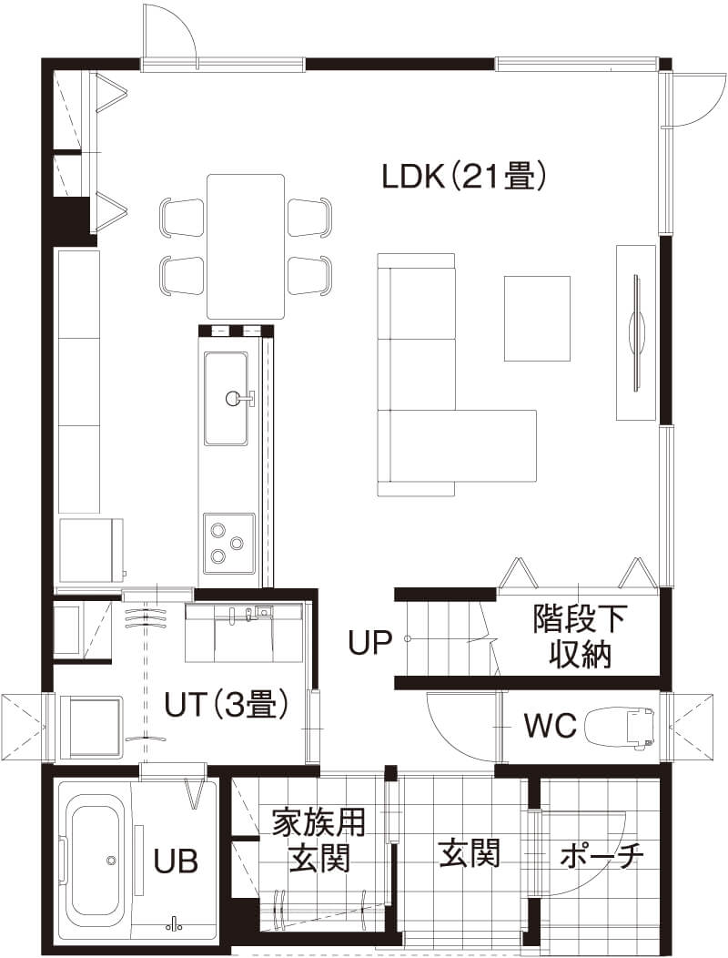 1F平面図