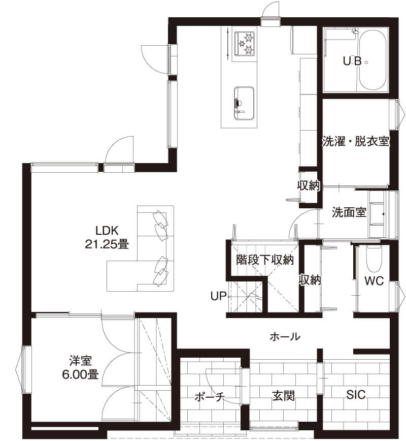 1F平面図