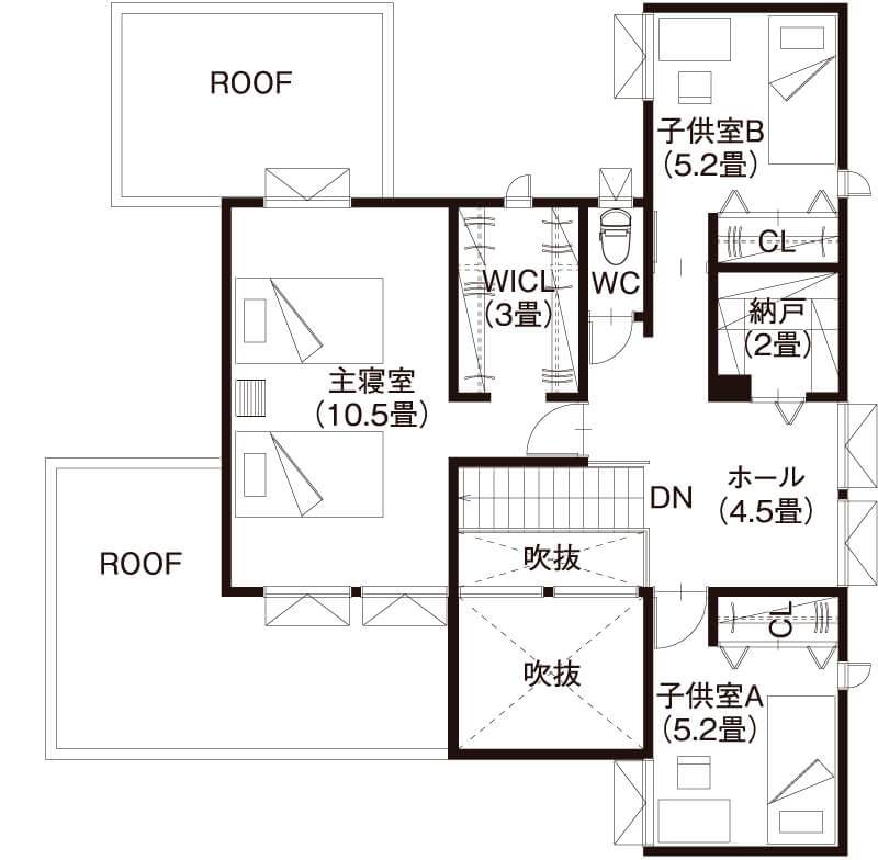 2F平面図