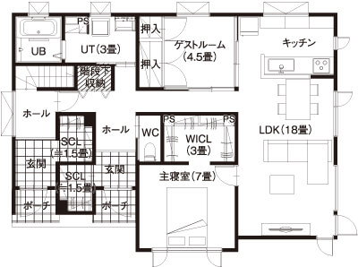 1F平面図