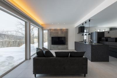 景色と暮らす、静けさをデザインした平屋